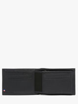 Portefeuille Madras Cuir Etrier Bleu madras EMAD438-vue-porte