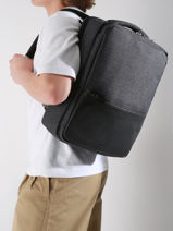 Hybrid Cabin Duffle Bag Light Etrier Gray light ELIG906S-vue-porte