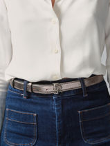 Ceinture Ajustable Jolly Cuir Etrier Marron jolly EJOL414C-vue-porte