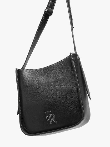 Shoulder Bag S Foudre Leather Etrier Black foudre EFOD087S other view 2