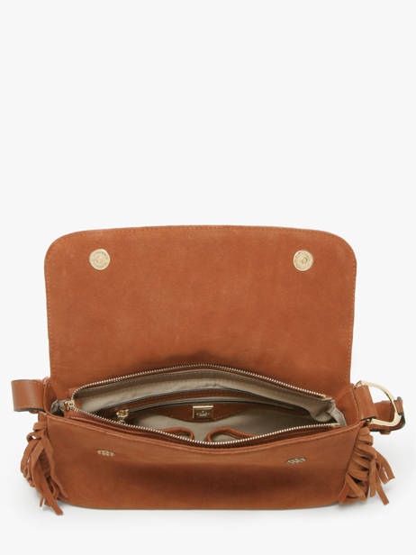 Shoulder Bag Country Leather Etrier Brown country ECOU145M other view 5