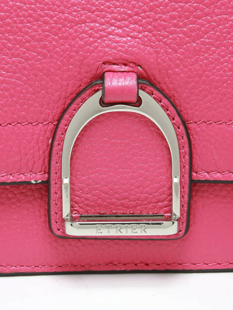 Xs Crossbody Bag Altesse Leather Etrier Pink altesse EALT048X other view 5