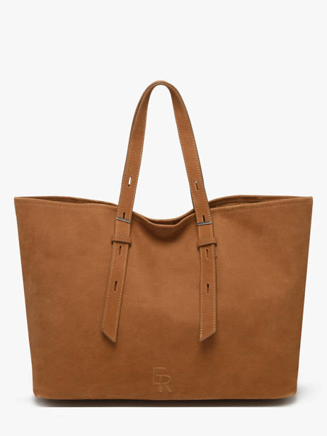 Shopping Bag Cavalier Nubuck Leather Etrier Brown cavalier nubuck ECAN127M