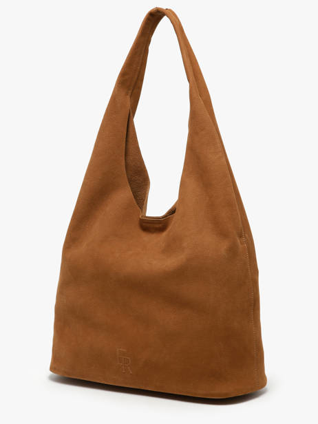 Hobo L Cavalier Nubuck Leather Etrier Brown cavalier nubuck ECAN154L other view 2