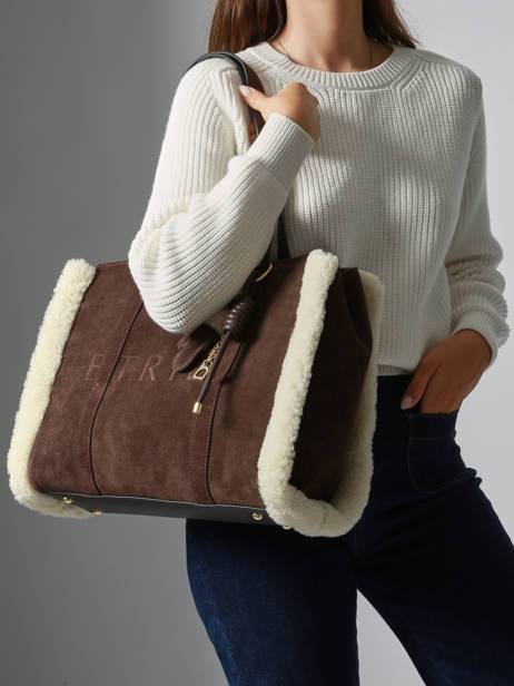 Shopper M Alpin Leather Etrier Brown alpin EALP140M other view 1