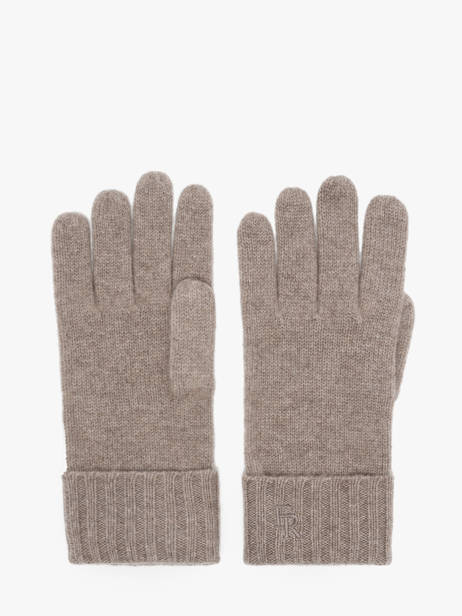 Gloves Cashmere Vercors Etrier Brown vercors EVER429U